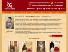 Tablet Screenshot of blancografika.hu